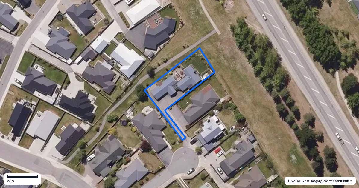 Property context map for 5 Spruce Close, Alexandra