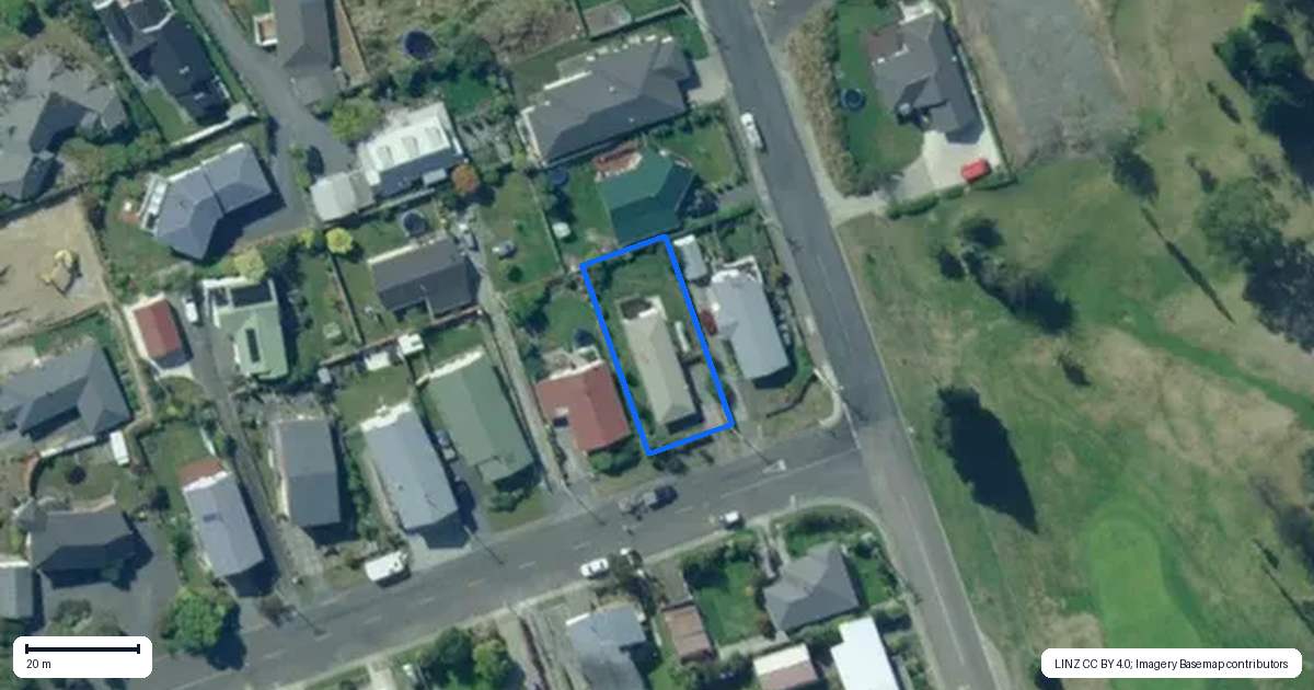 Property context map for 37 Ipswich Street, Balclutha