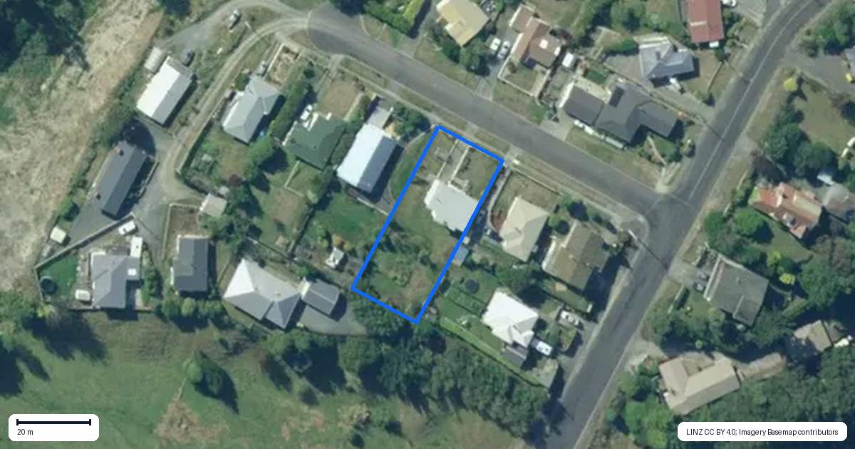 Property context map for 5 Stevenson Street, Balclutha