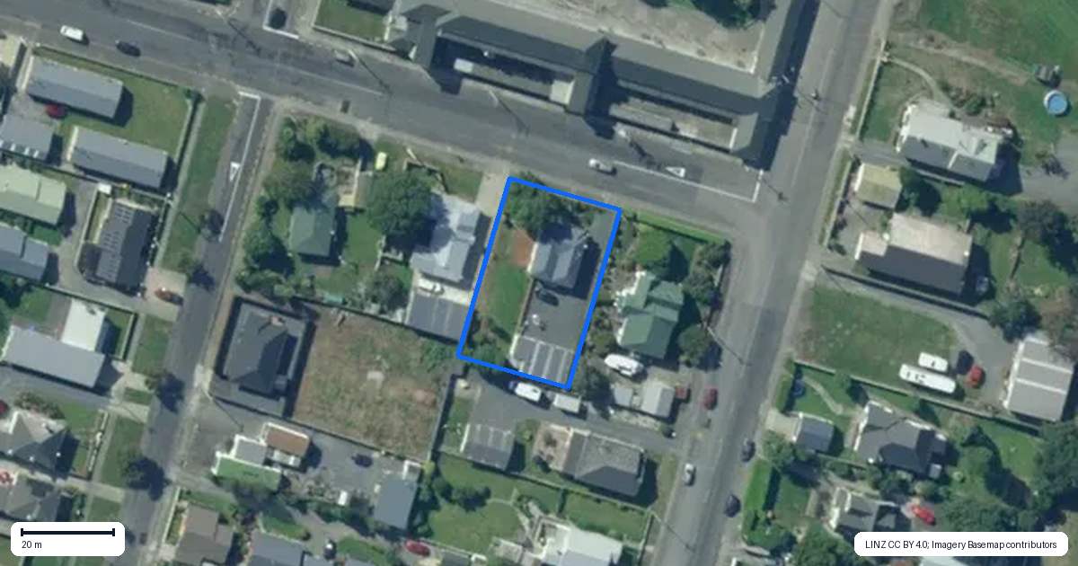 Property context map for 9 Drumclog Street, Balclutha