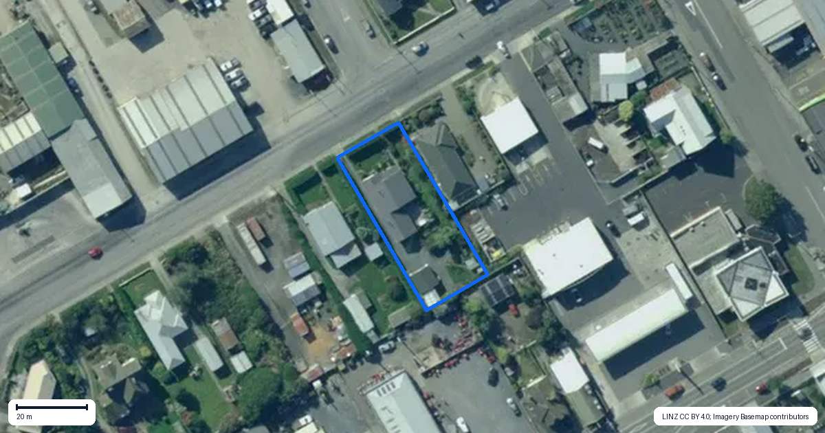 Property context map for 41 Charlotte Street, Balclutha