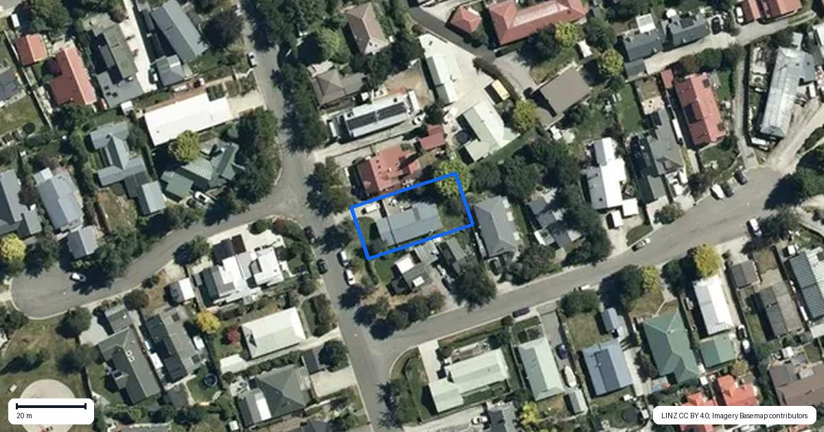 Property context map for 81 Devon Street, Arrowtown