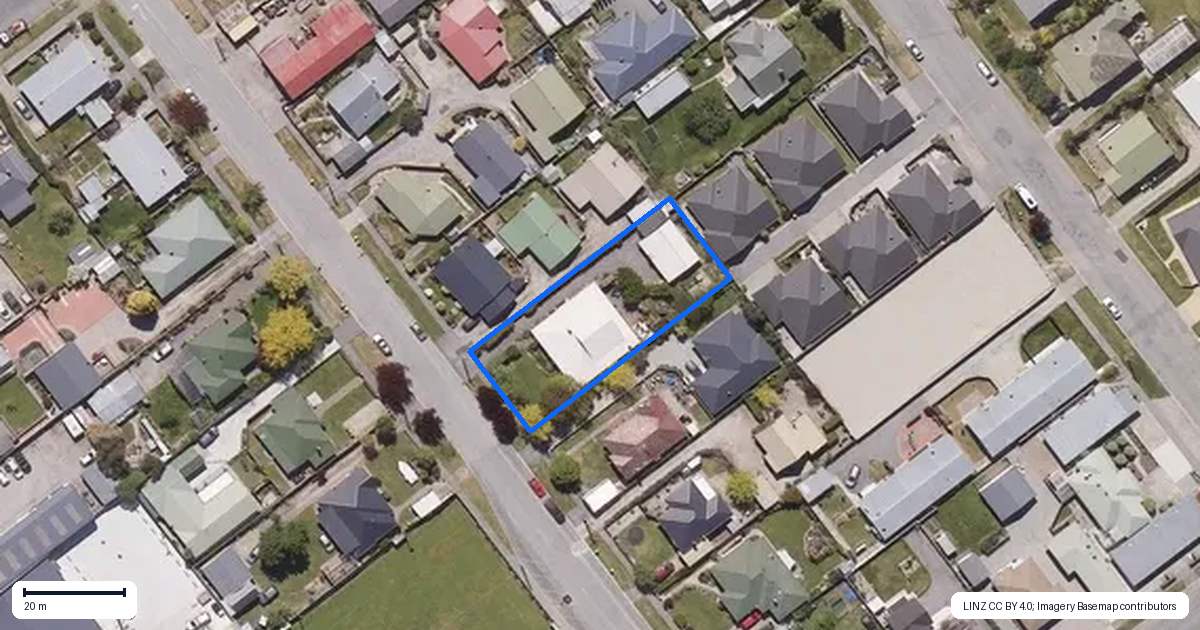 Property context map for 9 Kenmare Street, Alexandra