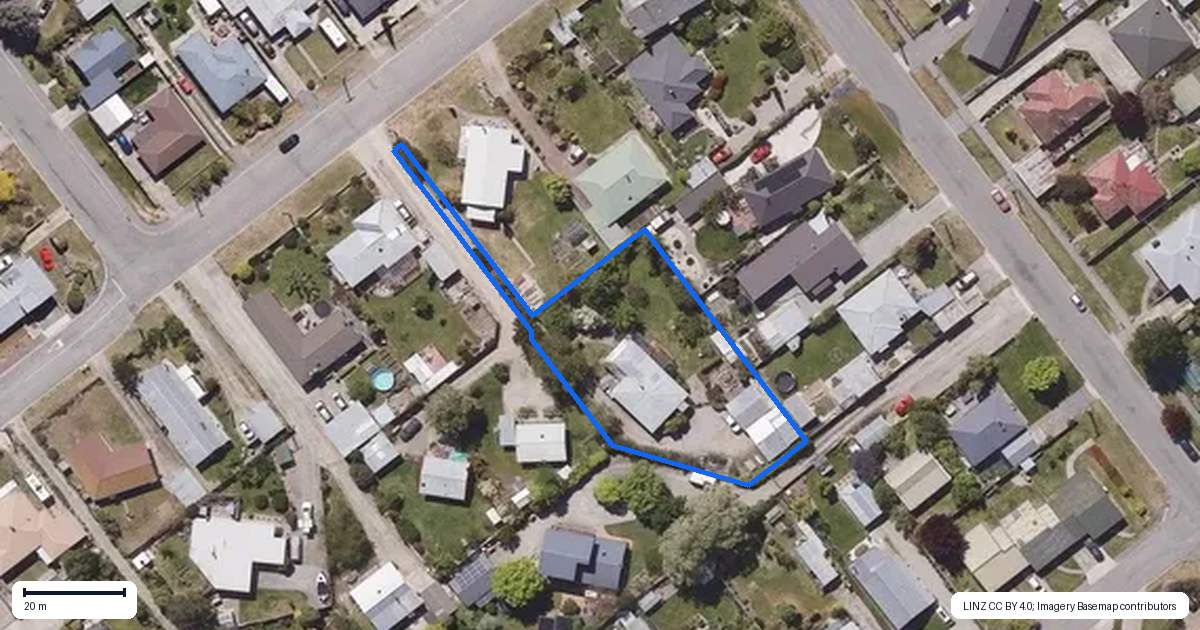 Property context map for 15 Clutha Street, Alexandra