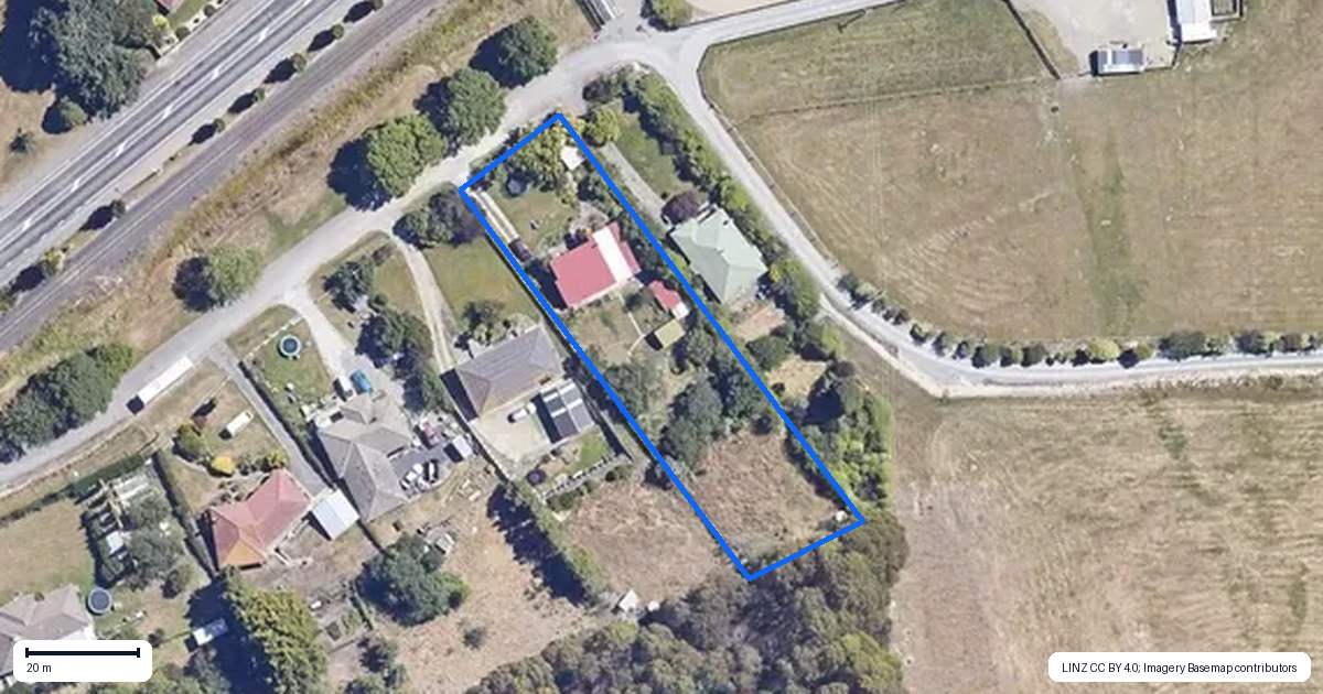 Property context map for 4 McKenzie Street, Palmerston