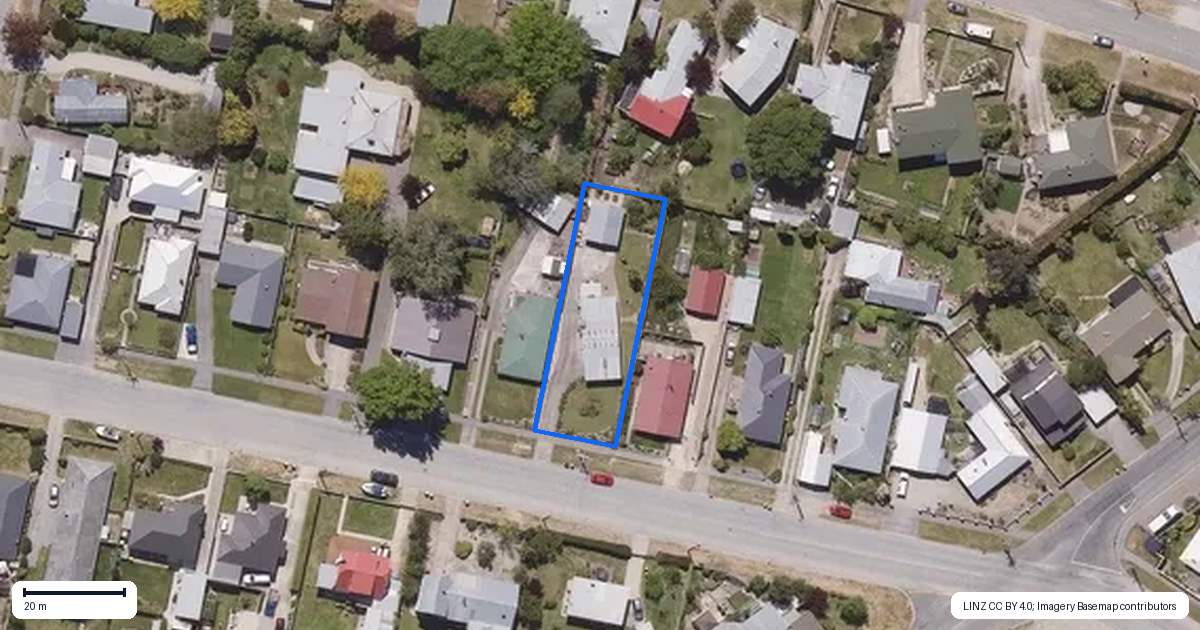 Property context map for 19 Killarney Street, Alexandra
