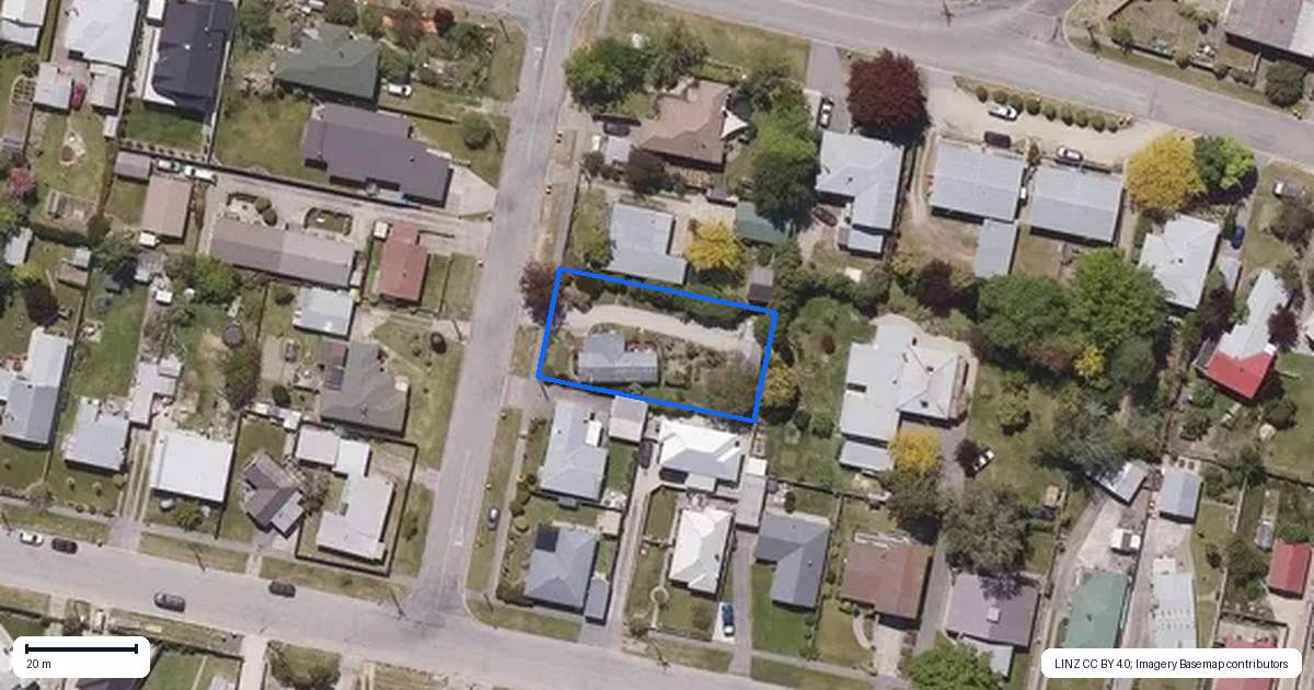 Property context map for 3 Simmonds Street, Alexandra