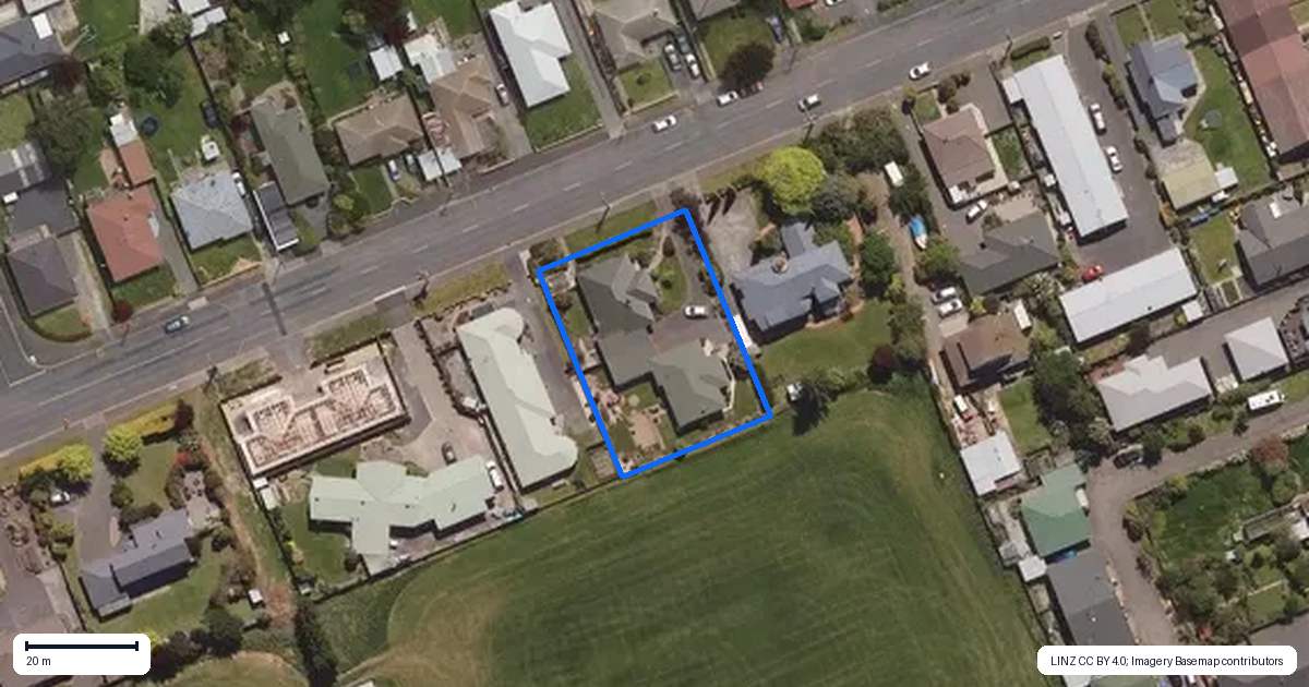 Property context map for 53 Bush Road, Mosgiel
