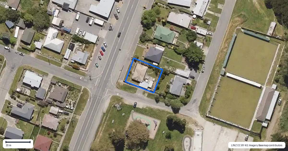 Property context map for 150 Scotland Street, Roxburgh