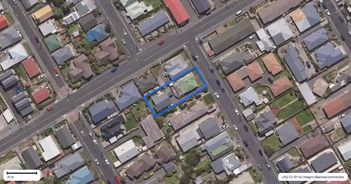 Property context map for 4 Eskvale Street, Saint Kilda, Dunedin