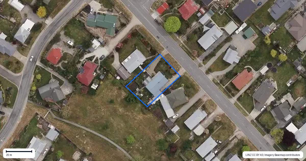 Property context map for 83 Hazlett Street, Clyde
