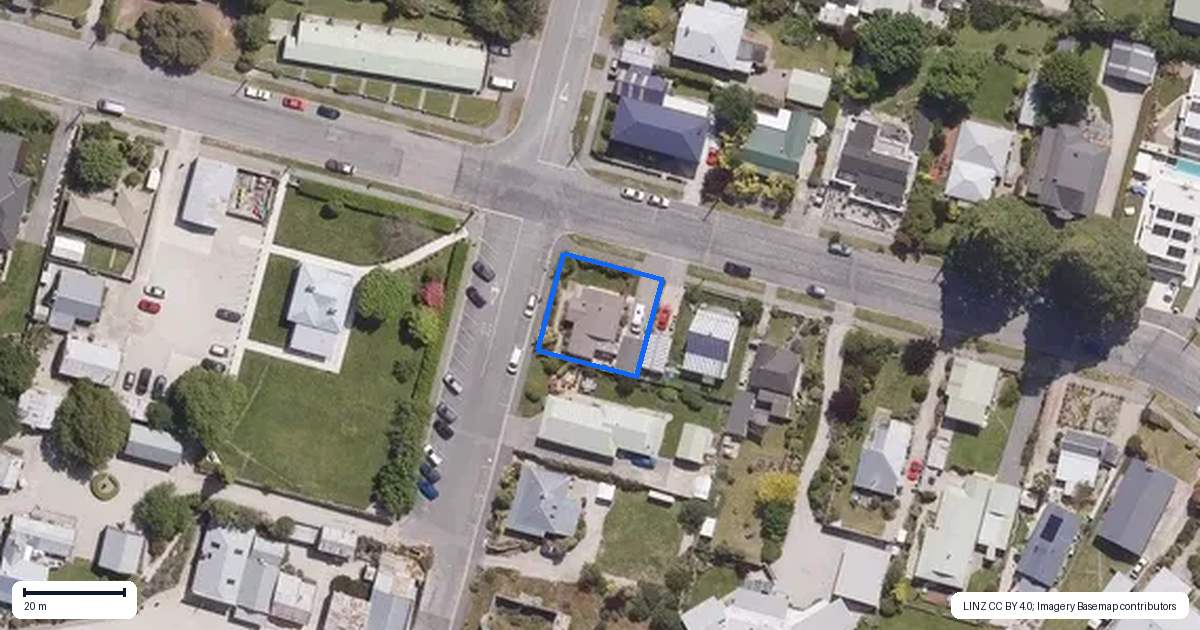 Property context map for 38B Inniscort Street, Cromwell