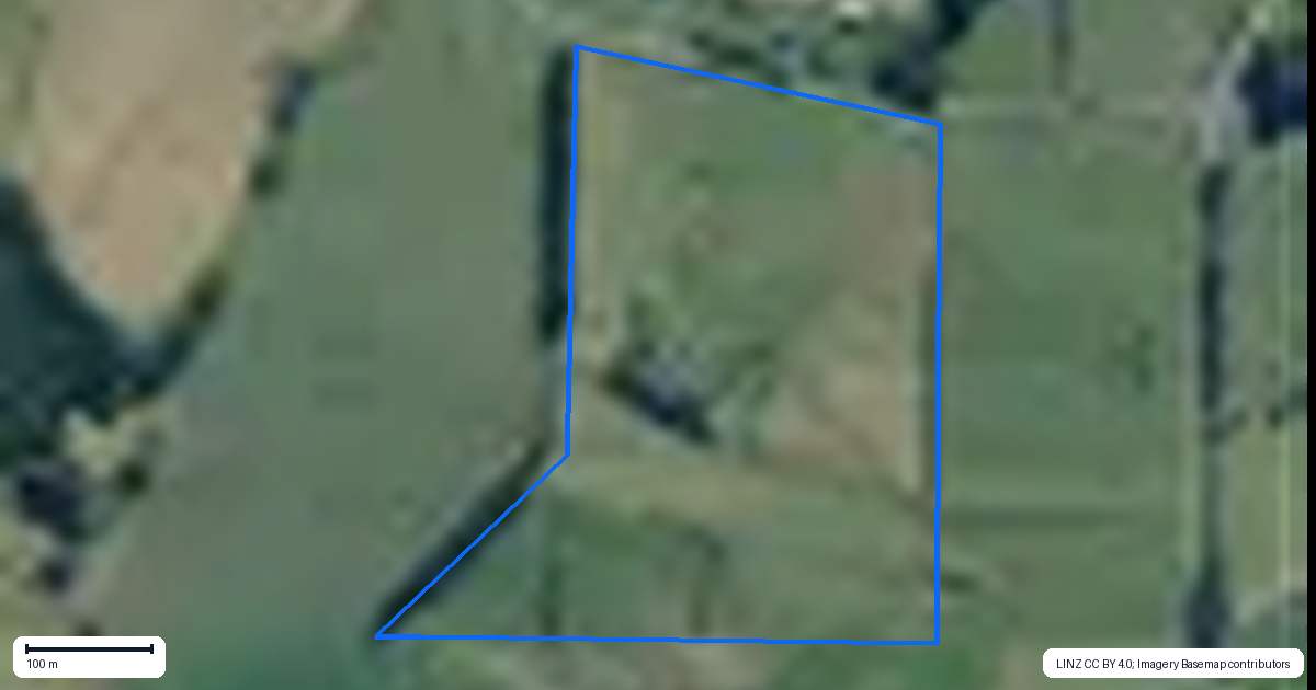 Property context map for 75 Merrie Creek Road, Clinton