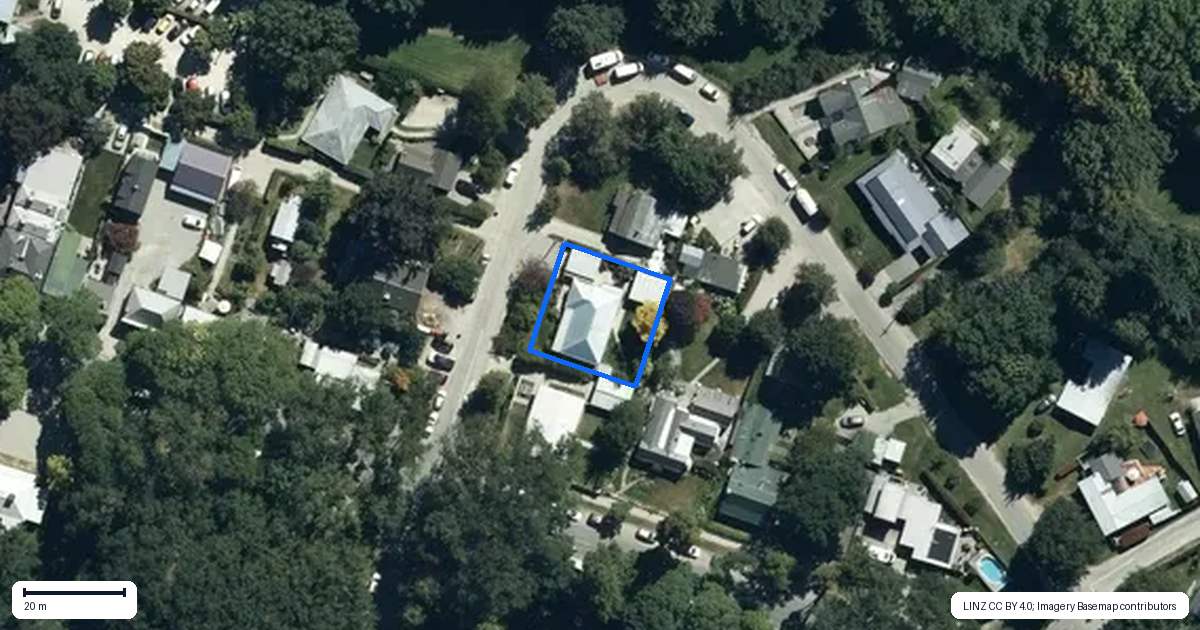 Property context map for 3 Merioneth Street, Arrowtown
