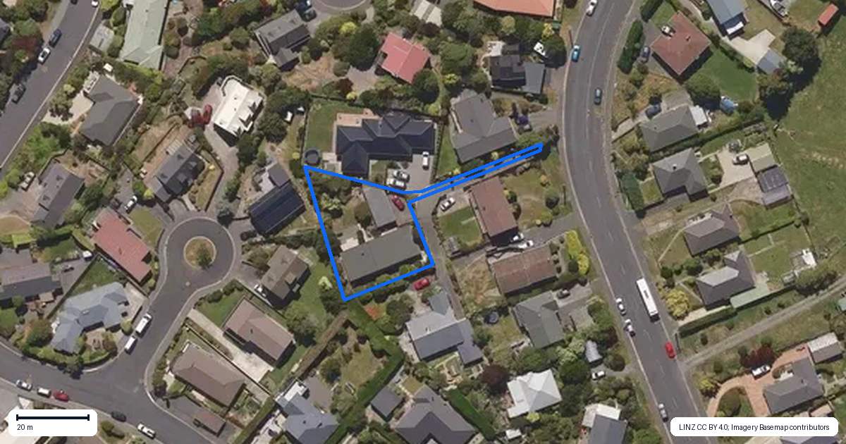 Property context map for 197 Highcliff Road, Shiel Hill, Dunedin