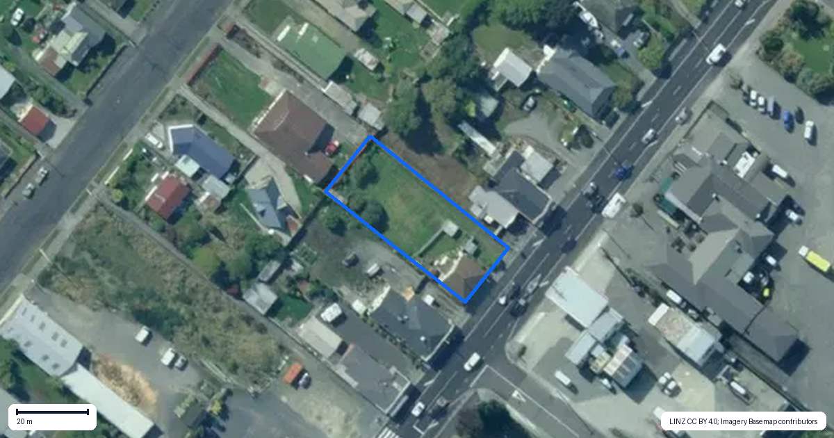 Property context map for 138 Union Street, Milton