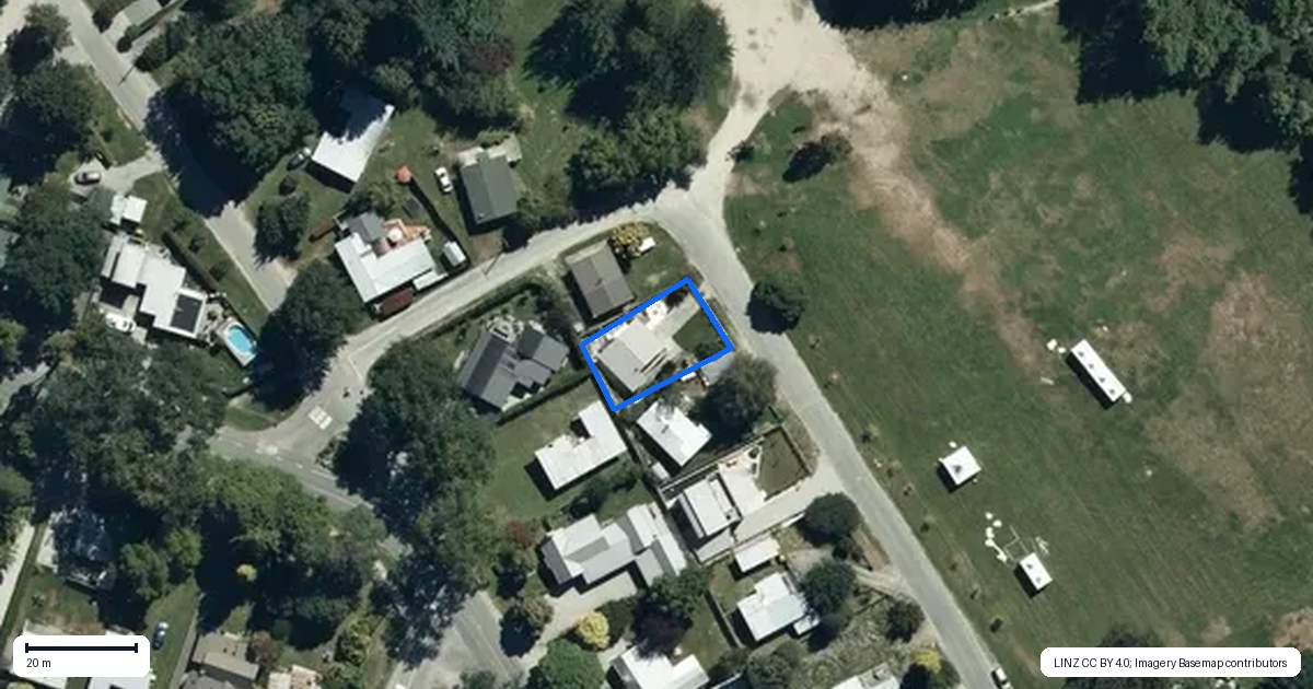 Property context map for 4 Nairn Street, Arrowtown
