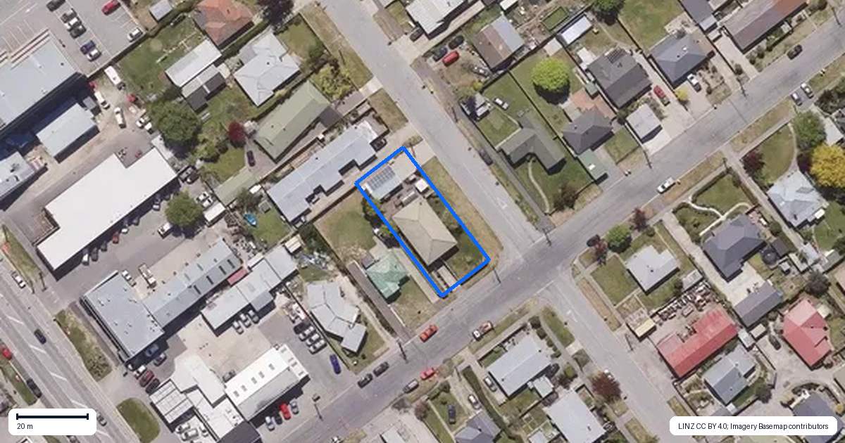 Property context map for 26 Brandon Street, Alexandra