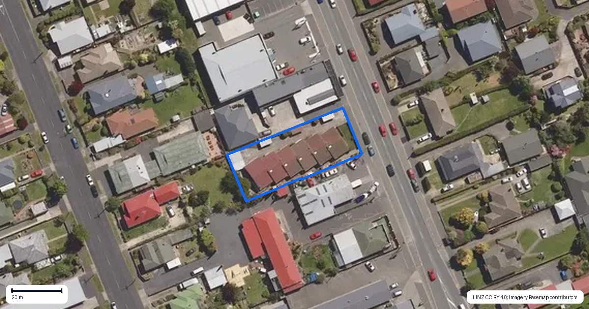 Property context map for 18C Gordon Road, Mosgiel