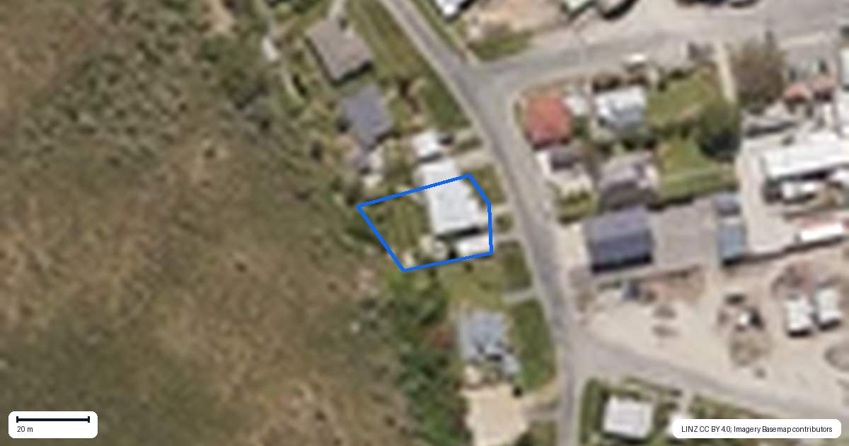 Property context map for 107 Branxholm Street, Roxburgh