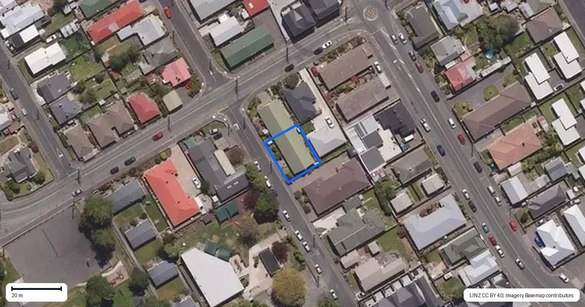 Property context map for 51C Rutherford Street, Caversham, Dunedin