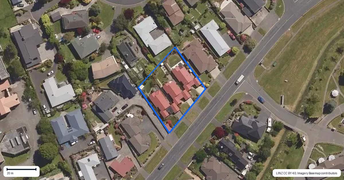 Property context map for 147C Hagart-Alexander Drive, Mosgiel