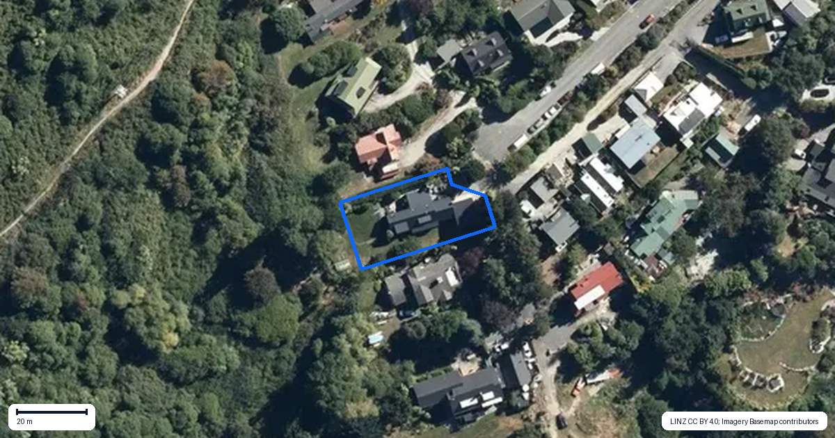 Property context map for 32 Evergreen Place, Sunshine Bay, Queenstown