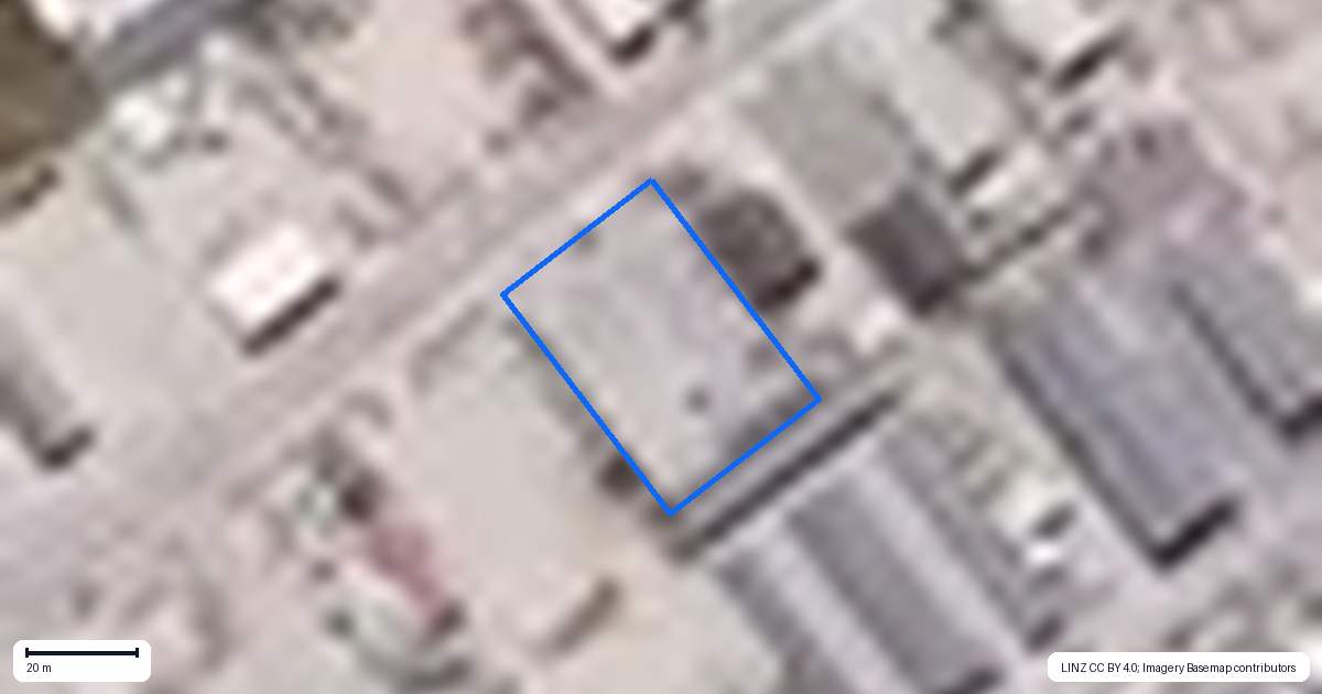 Property context map for 56 Boundary Road, Alexandra