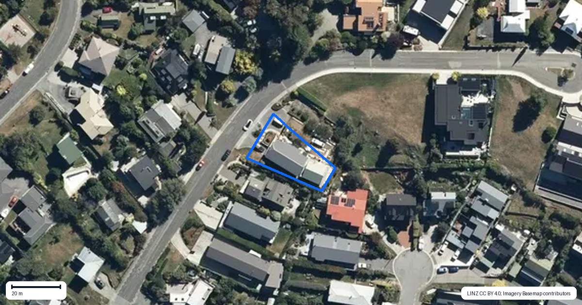 Property context map for 41 Suburb Street, Queenstown
