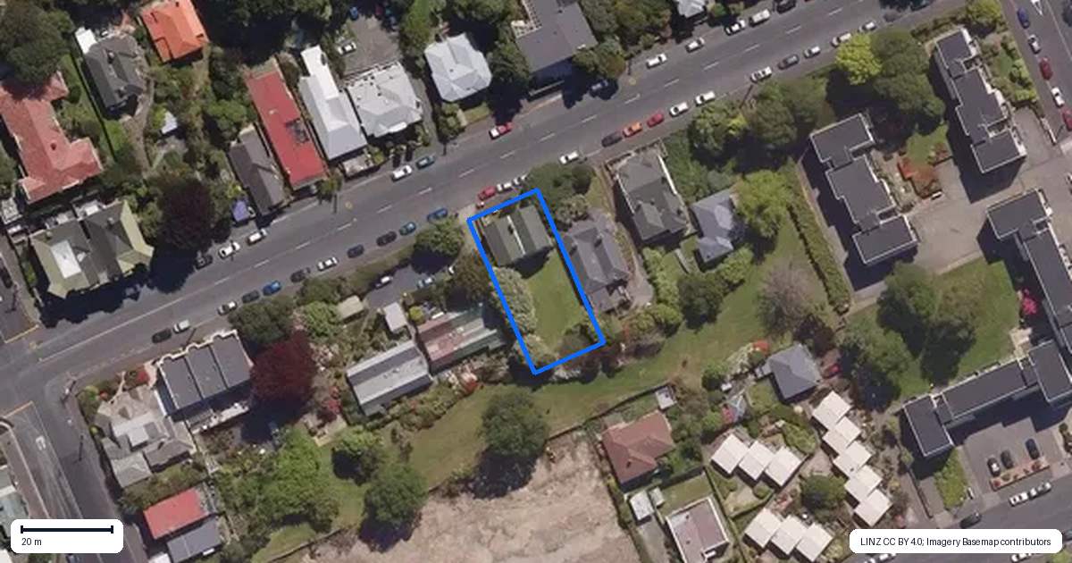 Property context map for 111 Stafford Street, Dunedin Central, Dunedin