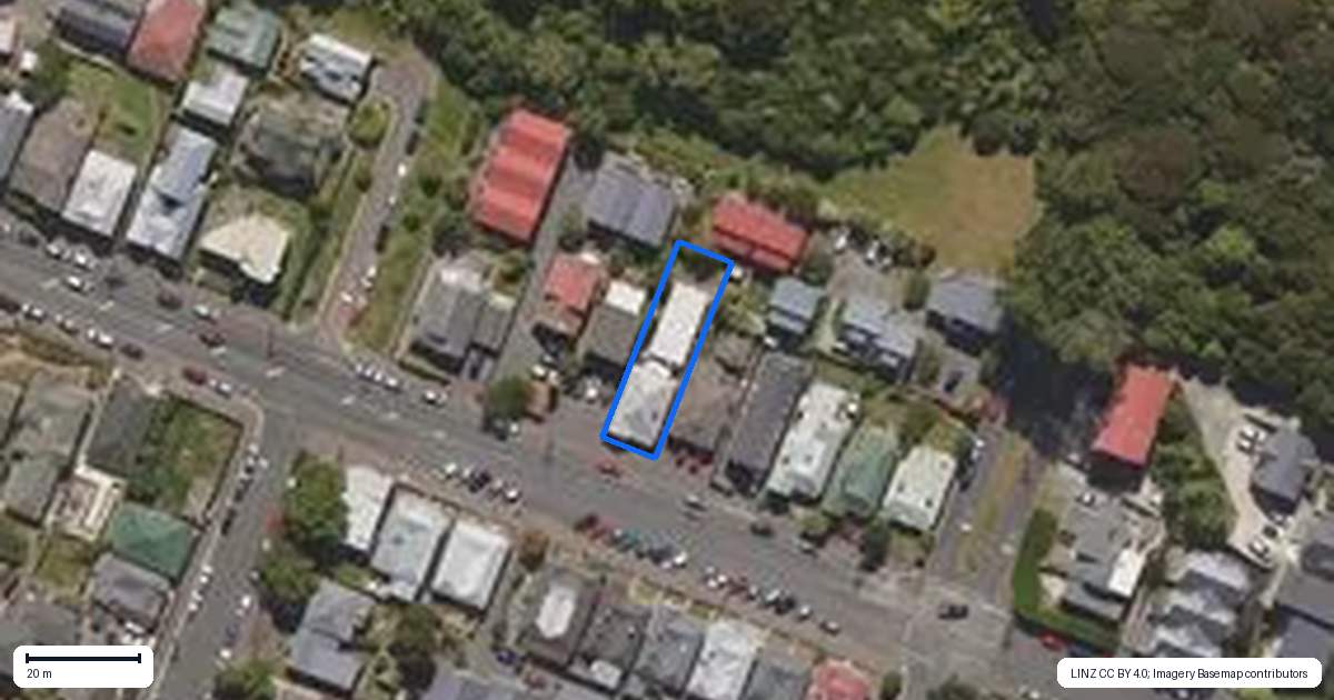 Property context map for 148 Dundas Street, North Dunedin, Dunedin