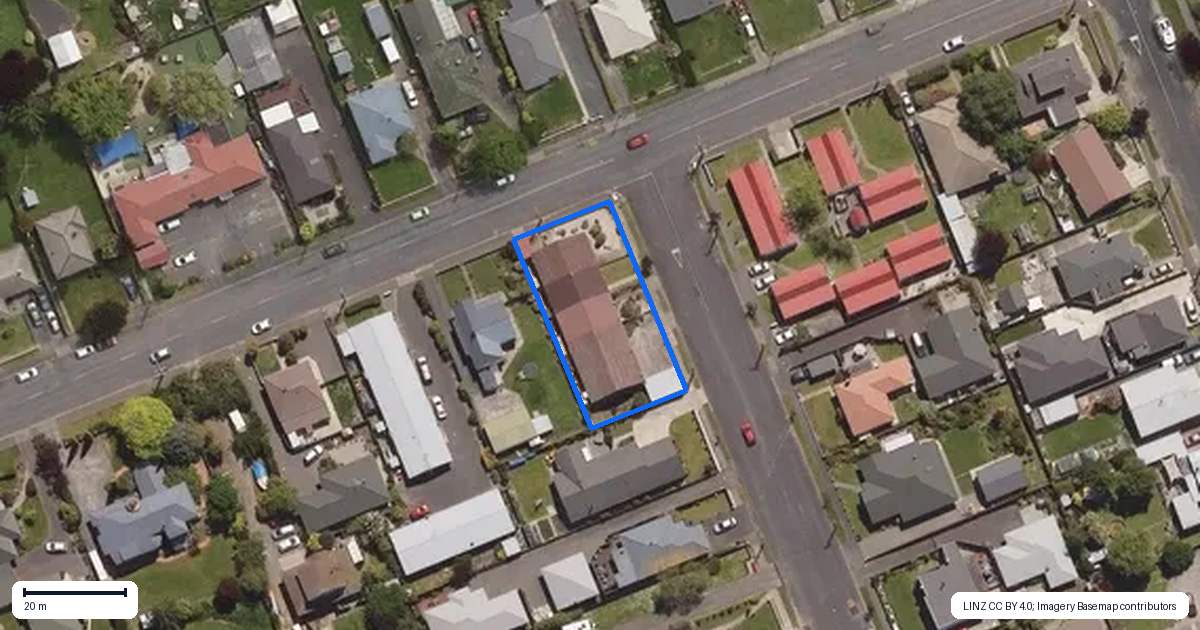 Property context map for 41C Bush Road, Mosgiel