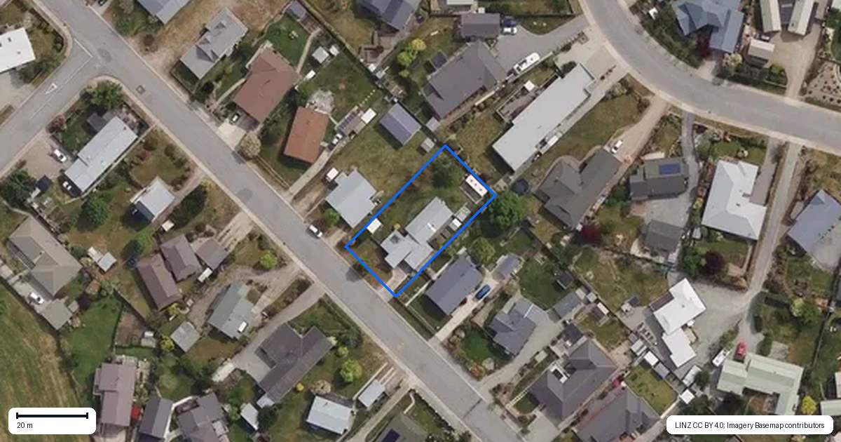 Property context map for 110 Fache Street, Clyde