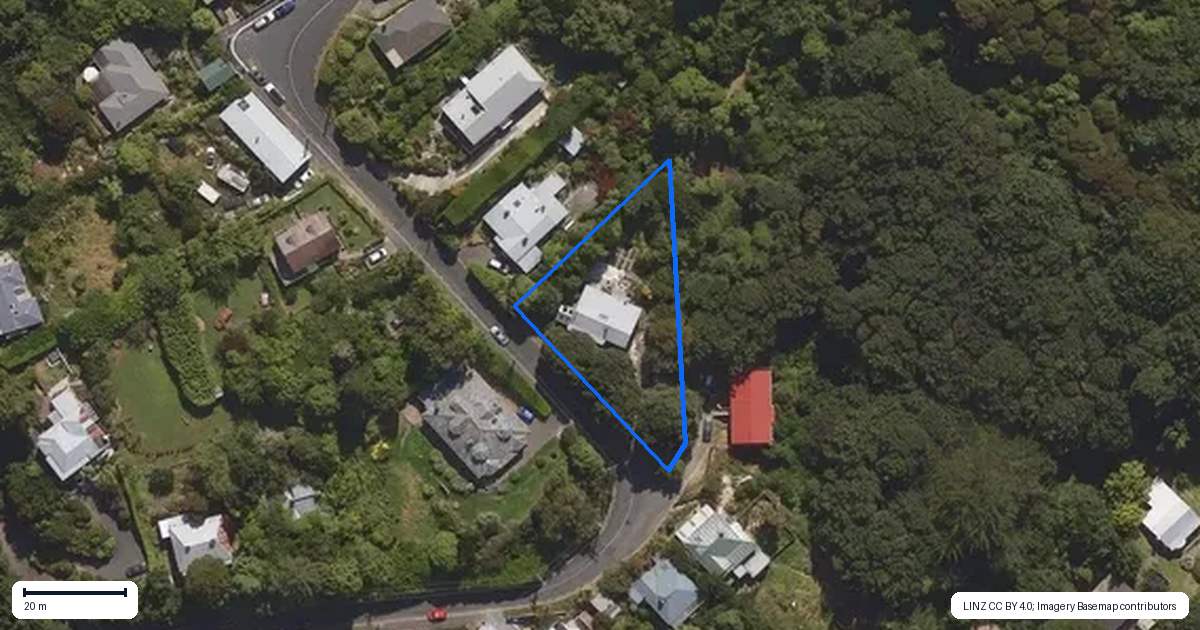 Property context map for 6 Barclay Street, North East Valley, Dunedin