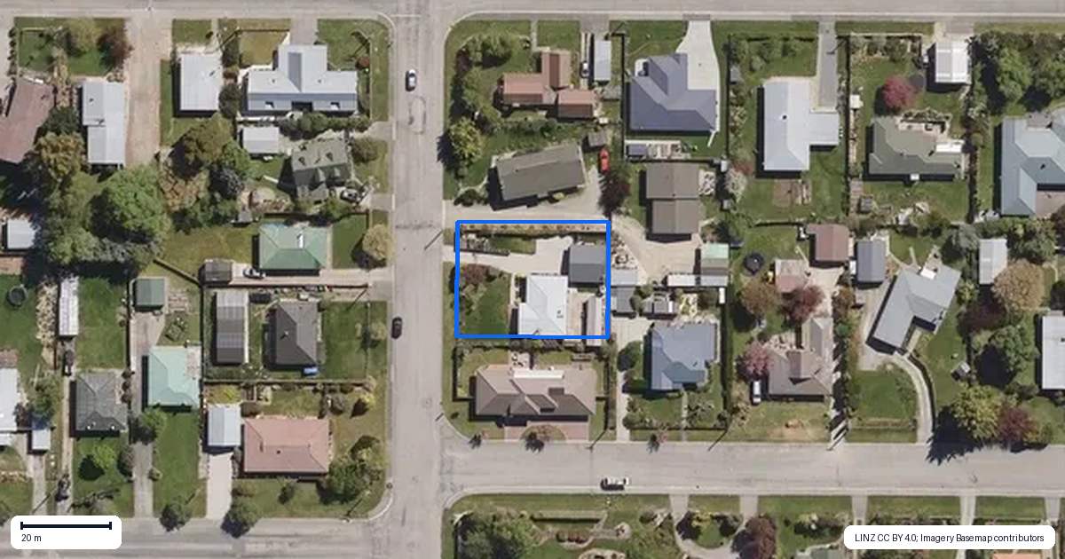 Property context map for 38 Dungannon Street, Ranfurly