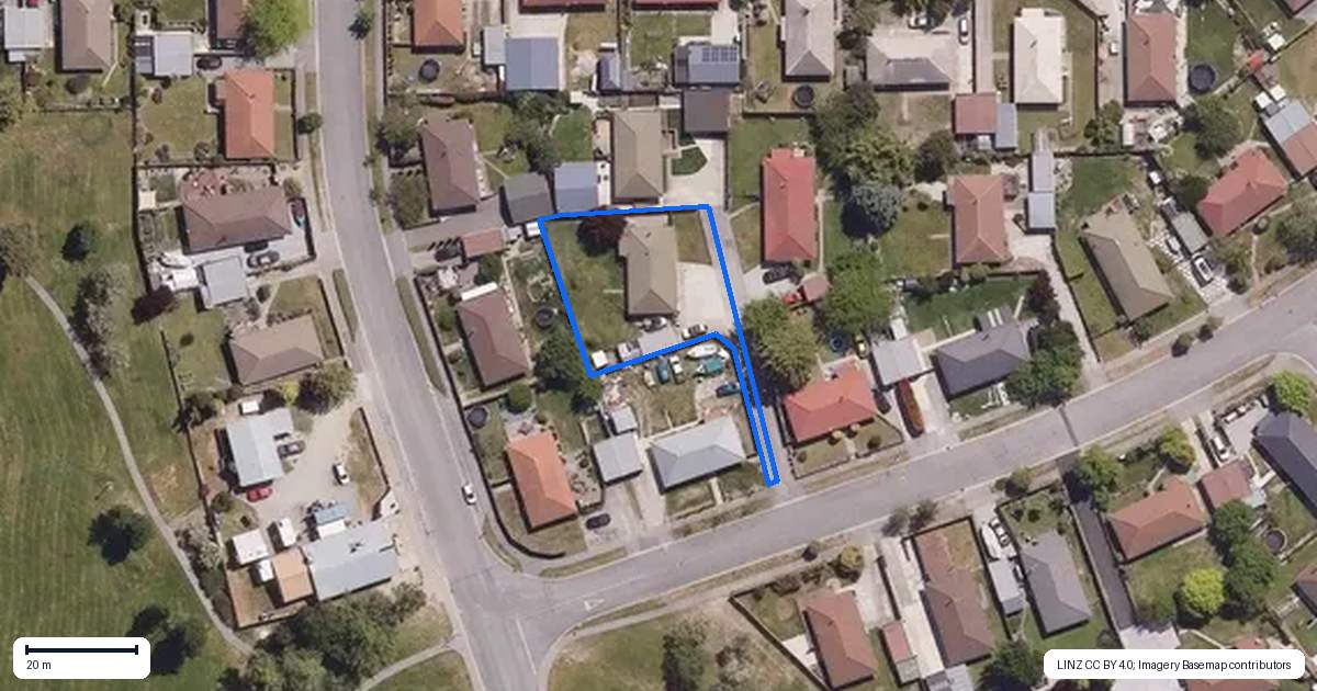 Property context map for 6 Cairnmuir Crescent, Cromwell