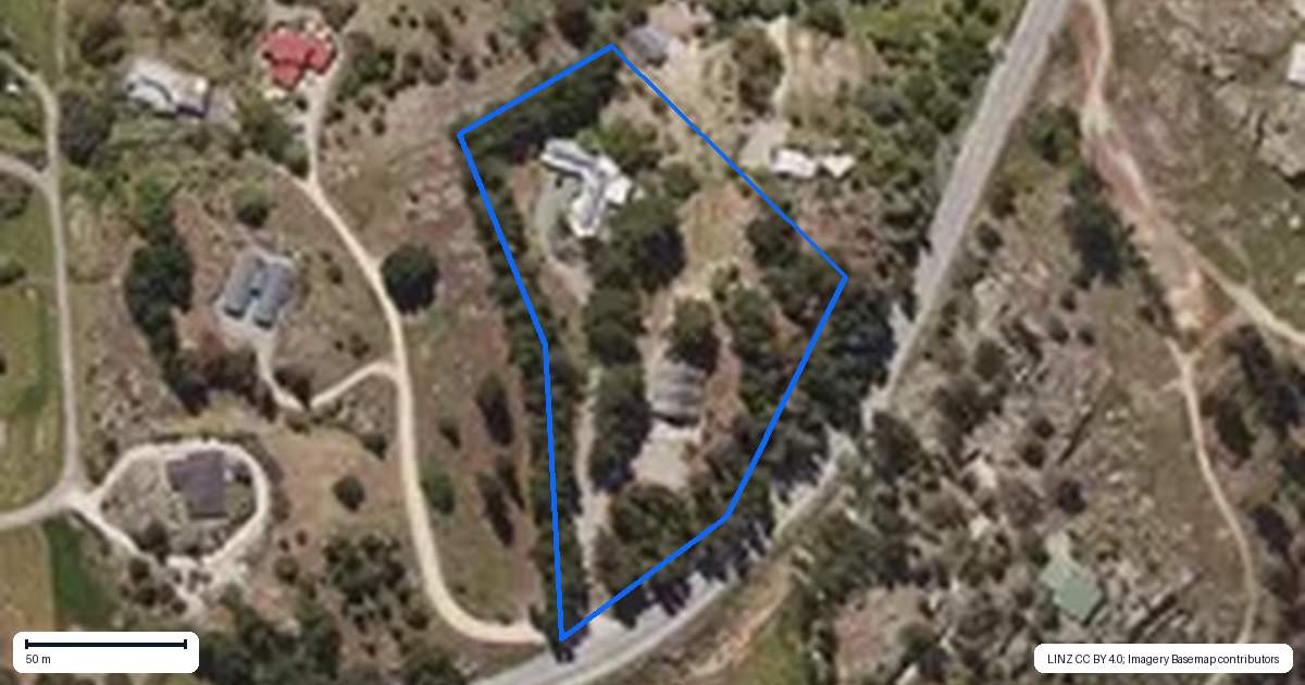 Property context map for 49 The Half Mile, Bridge Hill, Alexandra
