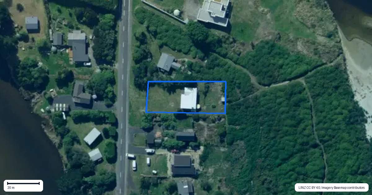 Property context map for 111 Moturata Road, Taieri Beach, Taieri Mouth