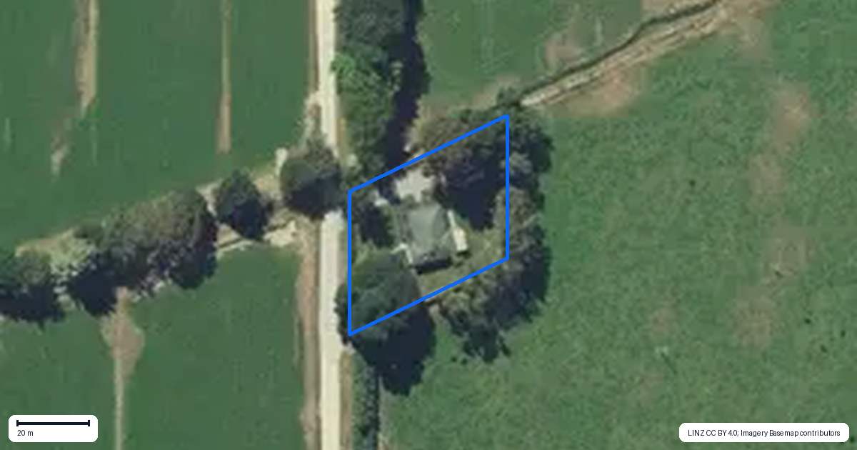 Property context map for 22 Munro Lane, Tarras, Cromwell