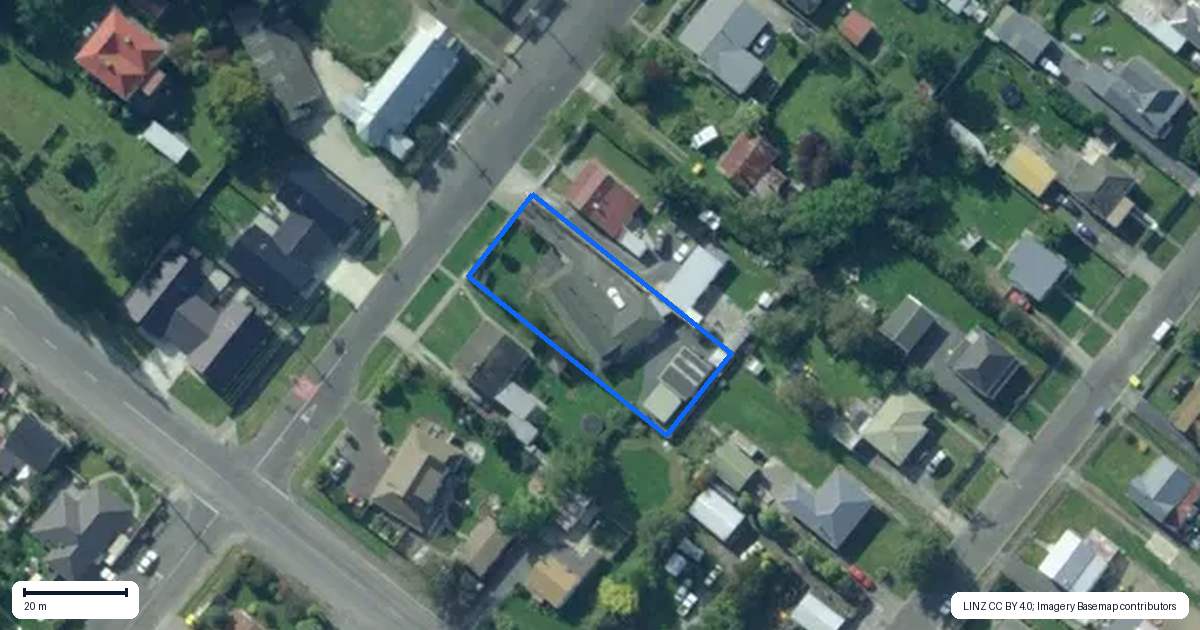 Property context map for 25 Dryden Street, Milton