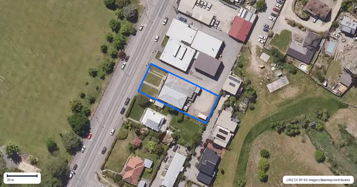 Property context map for 83 Tarbert Street, Alexandra