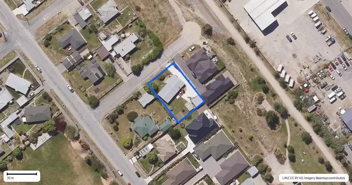 Property context map for 1 Short Street, Alexandra