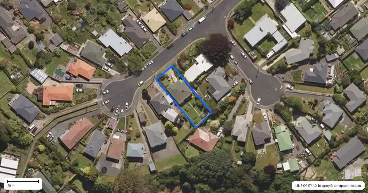 Property context map for 39 Derwent Street, Helensburgh, Dunedin