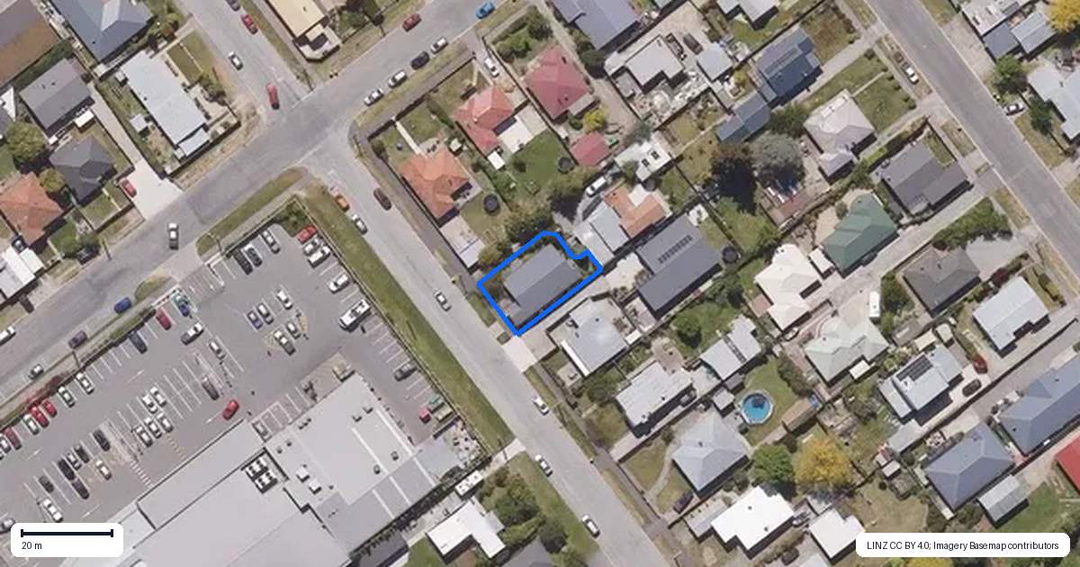 Property context map for 35A Kenmare Street, Alexandra