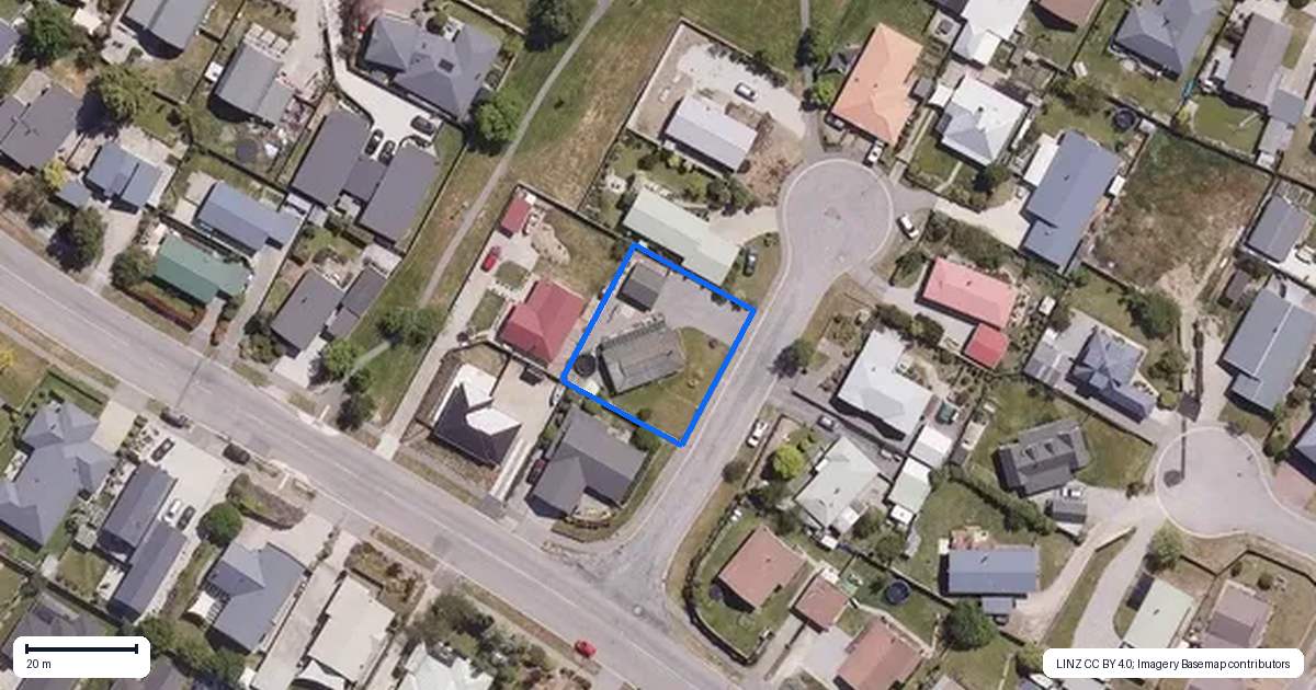 Property context map for 4 Hotop Place, Cromwell