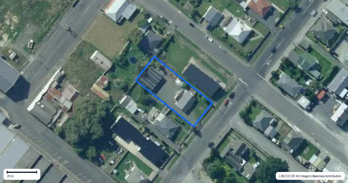 Property context map for 20 Ajax Street, Milton