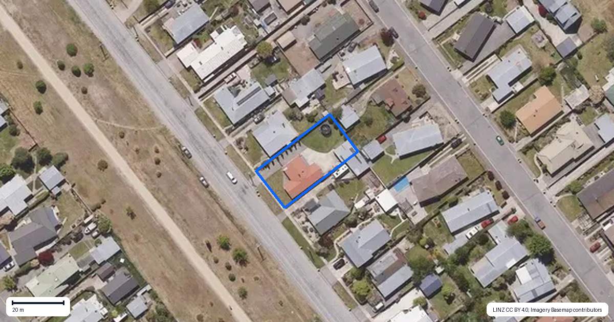 Property context map for 85 Dunstan Road, Alexandra