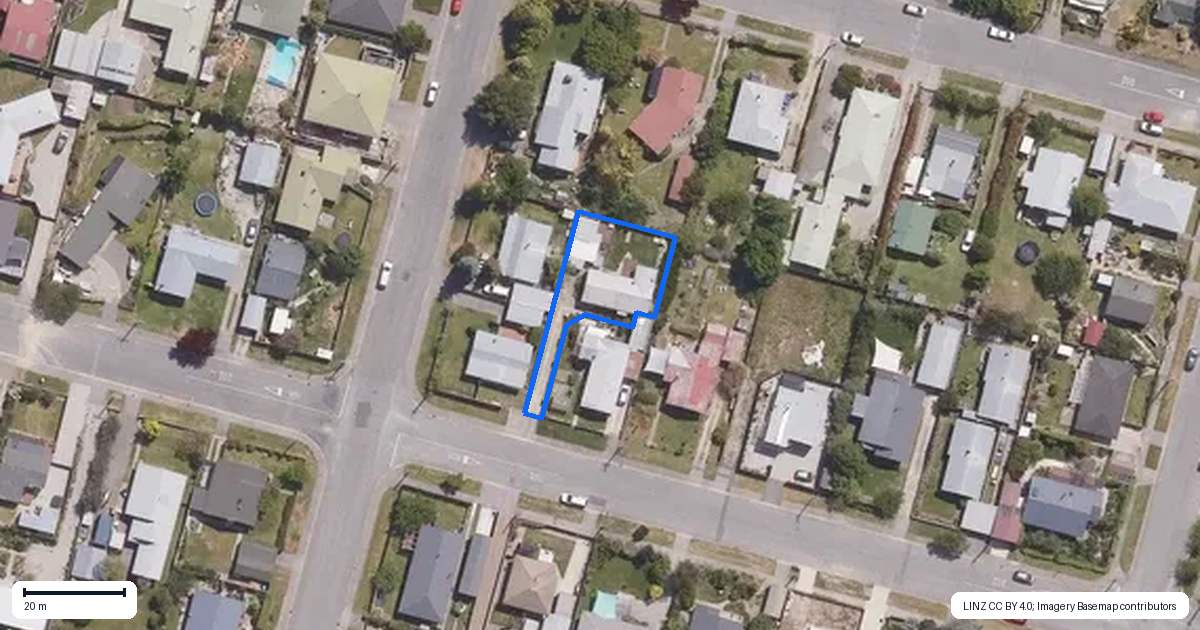 Property context map for 39A Ray Street, Cromwell