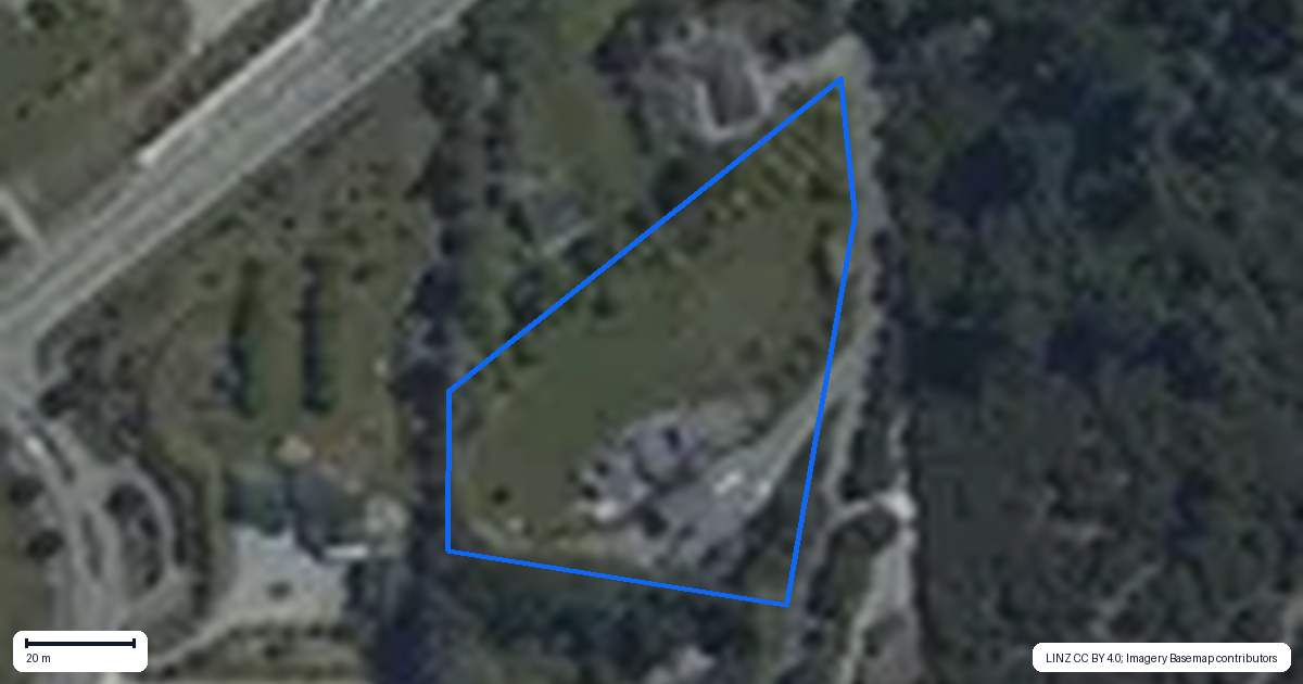 Property context map for 691 Aubrey Road, Albert Town, Wanaka
