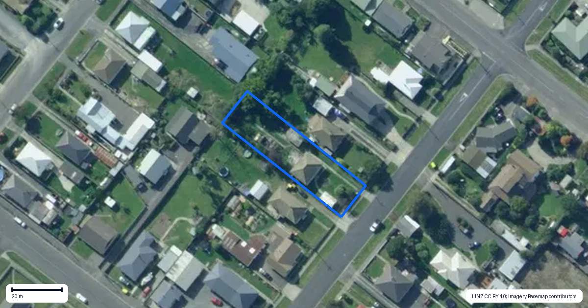 Property context map for 24 Johnson Street, Milton